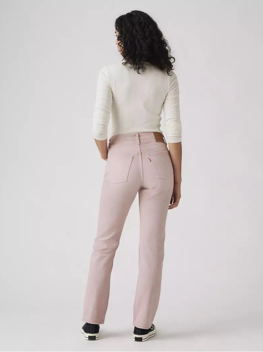 Levi’s Premium 501 Original Jeans | Scraped Pale Mauve Pink | 26